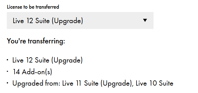 Ableton Live 12 Suite (Upgrade via 10 and 11) +14 Addons